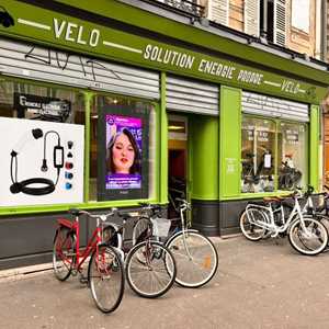 Halim, un magasin de vélos à Drancy
